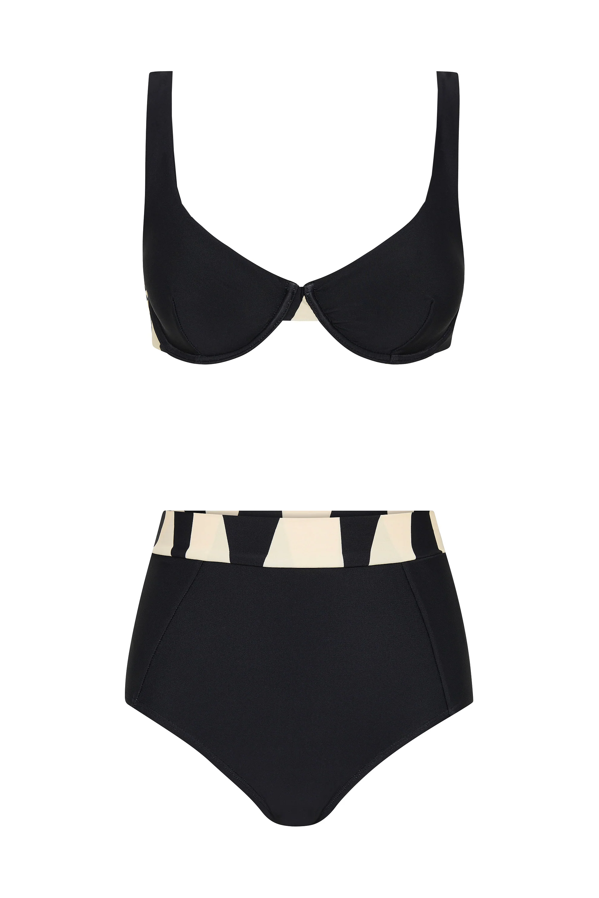 Babs Bikini In Noir Palm - Image 8