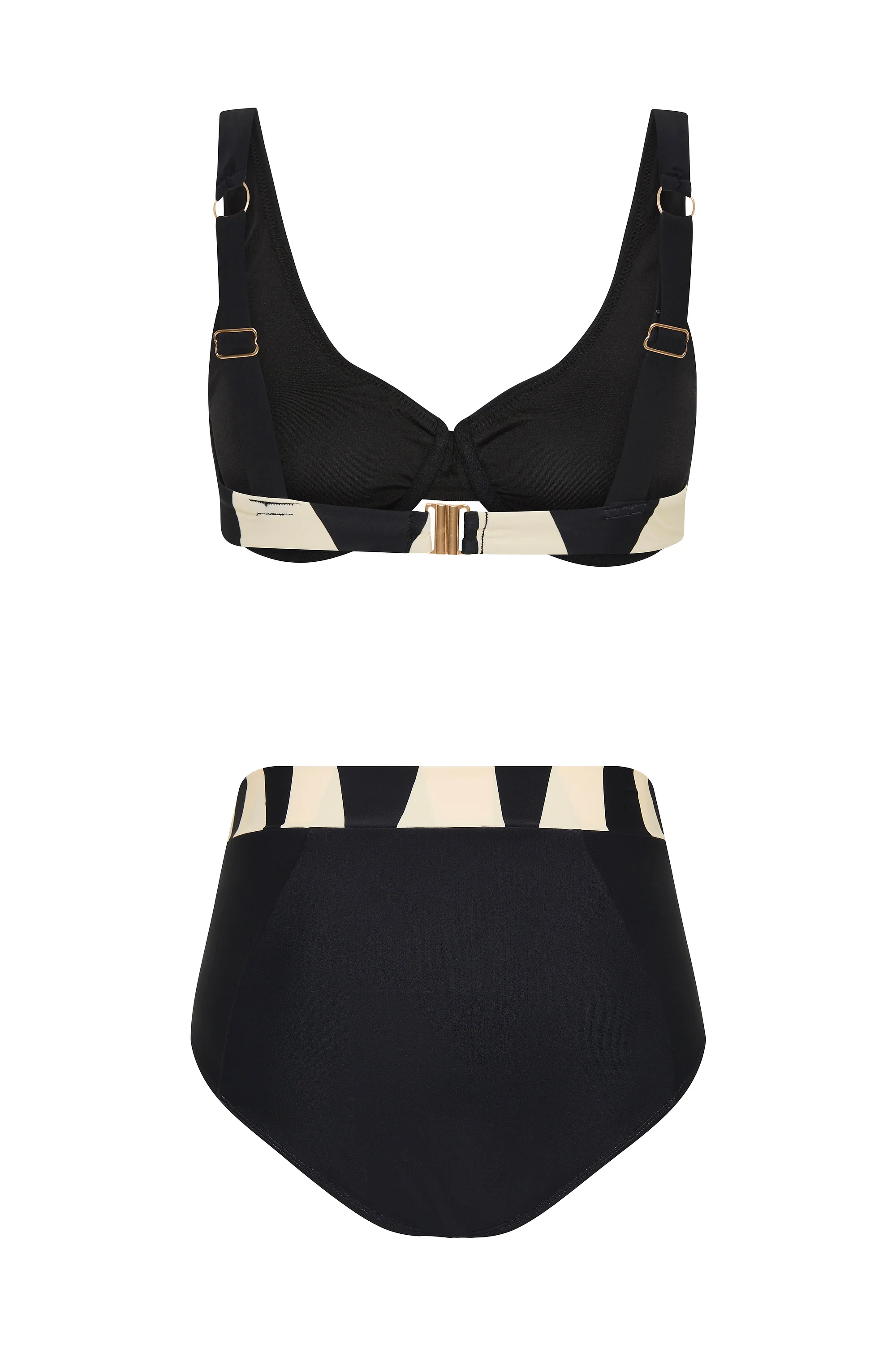 Babs Bikini In Noir Palm - Image 9