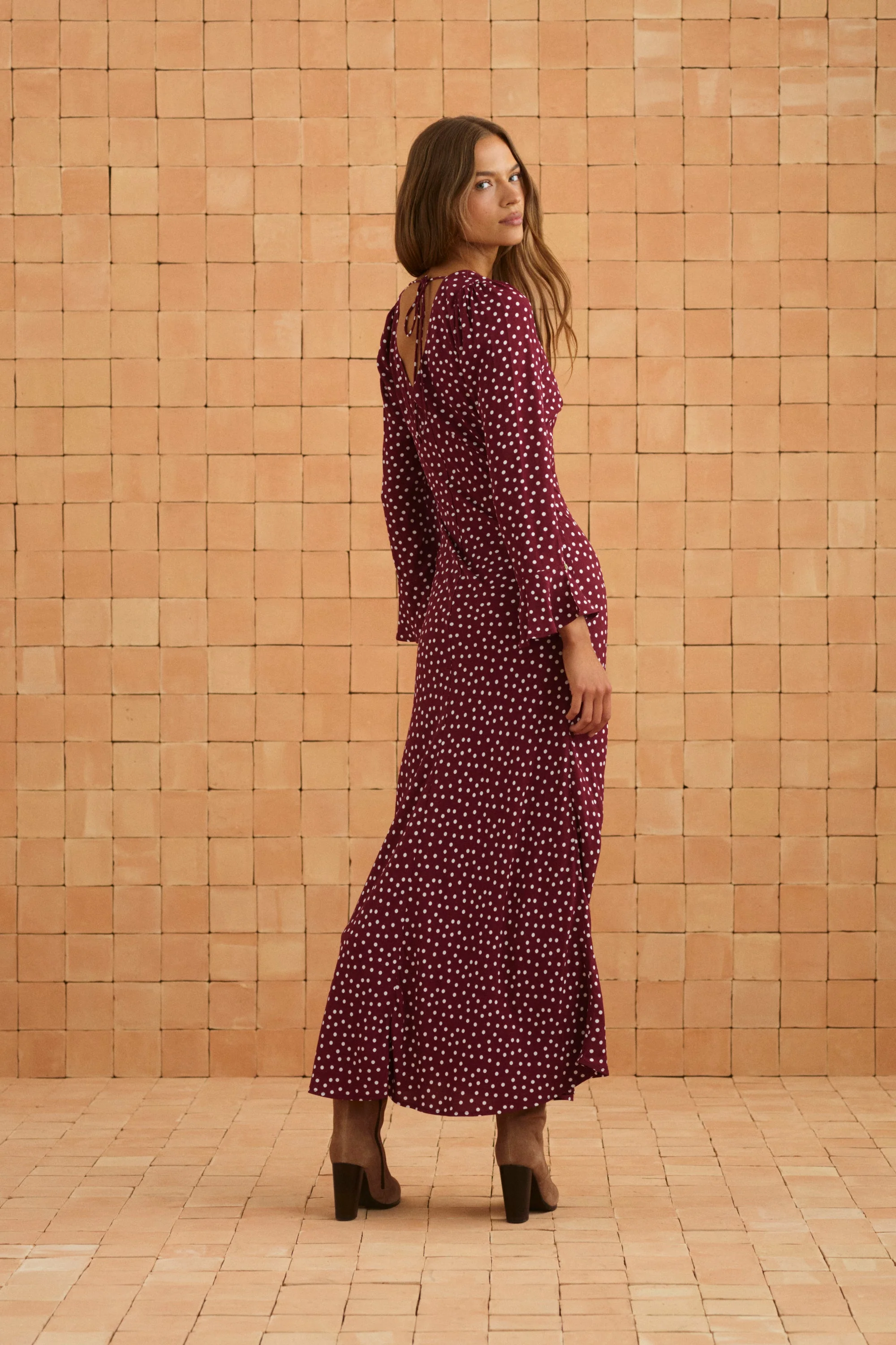 Charlotte Dress In Dusty - Image 3