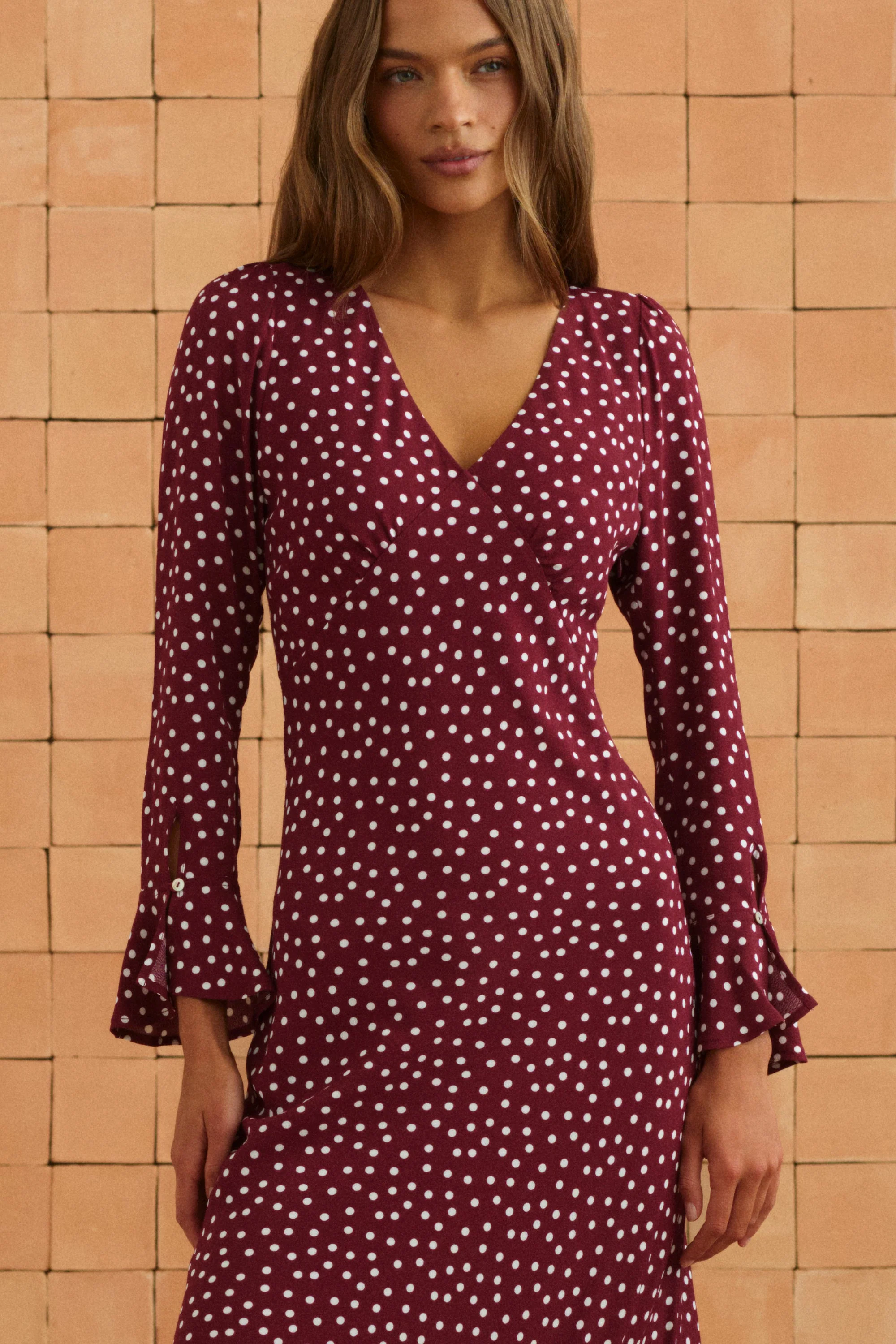 Charlotte Dress In Dusty - Image 4