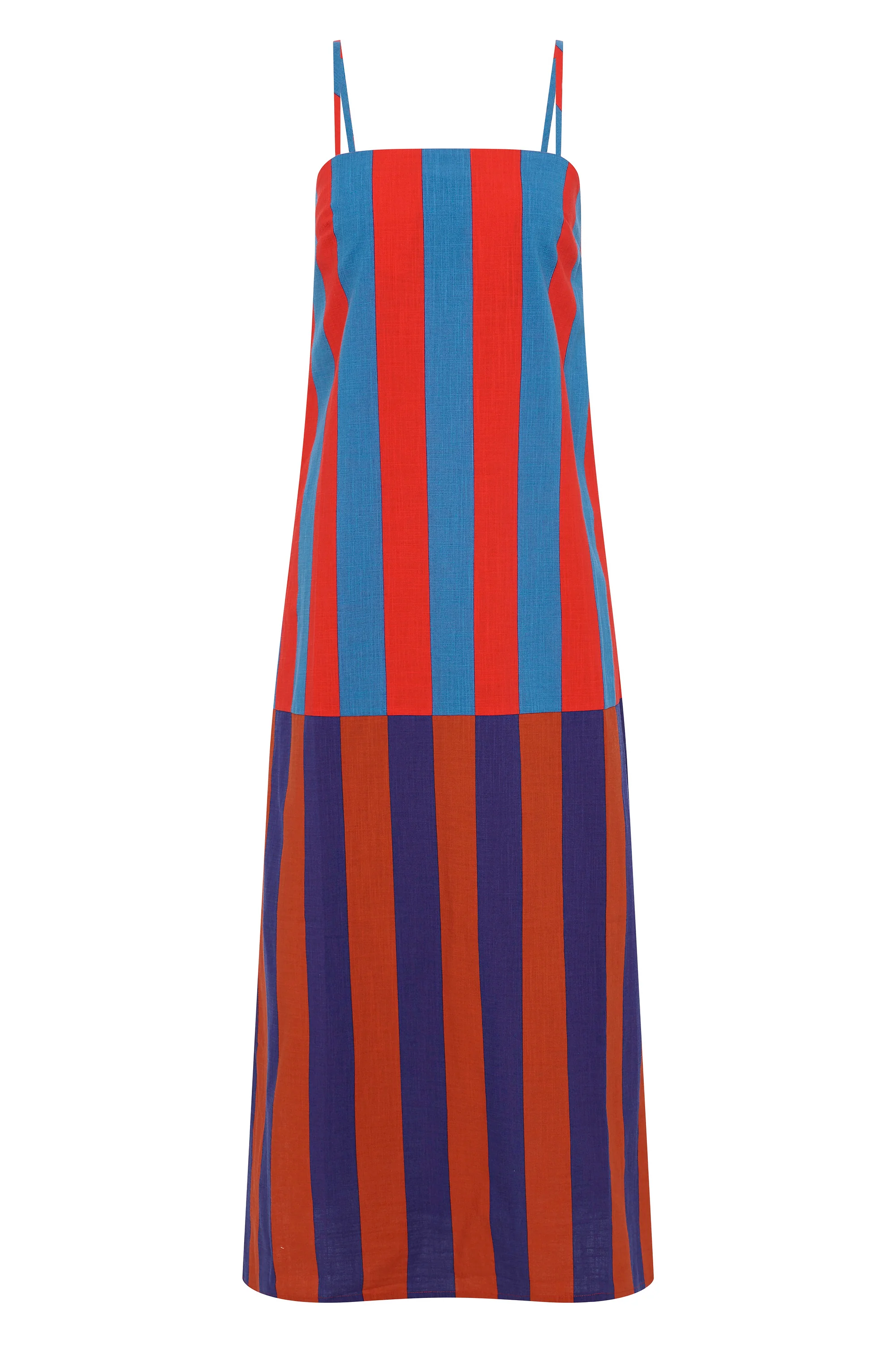 Clara Maxi Dress In Horizon - Image 4