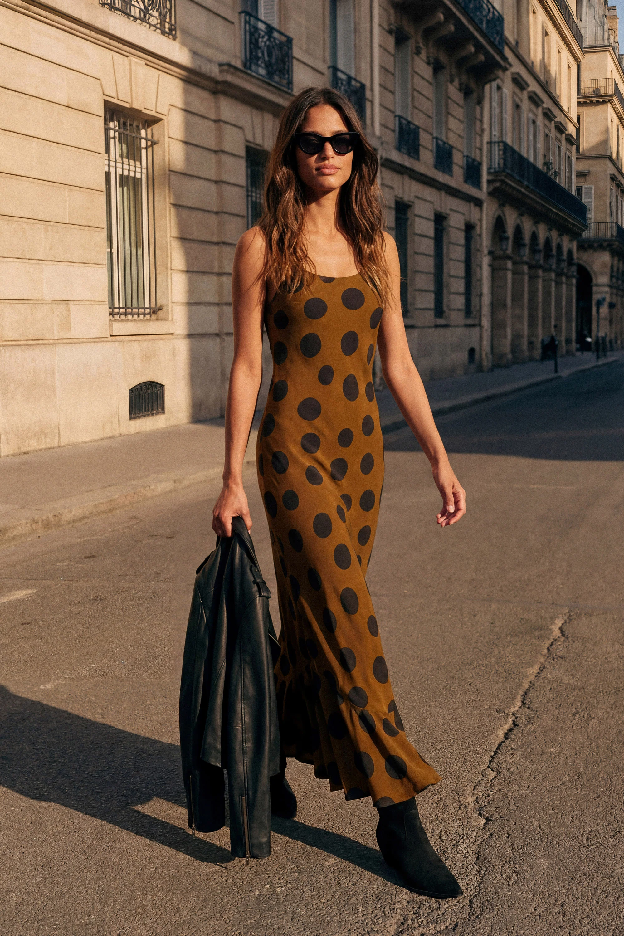 Cleo Jacket In Black Leather - Image 5