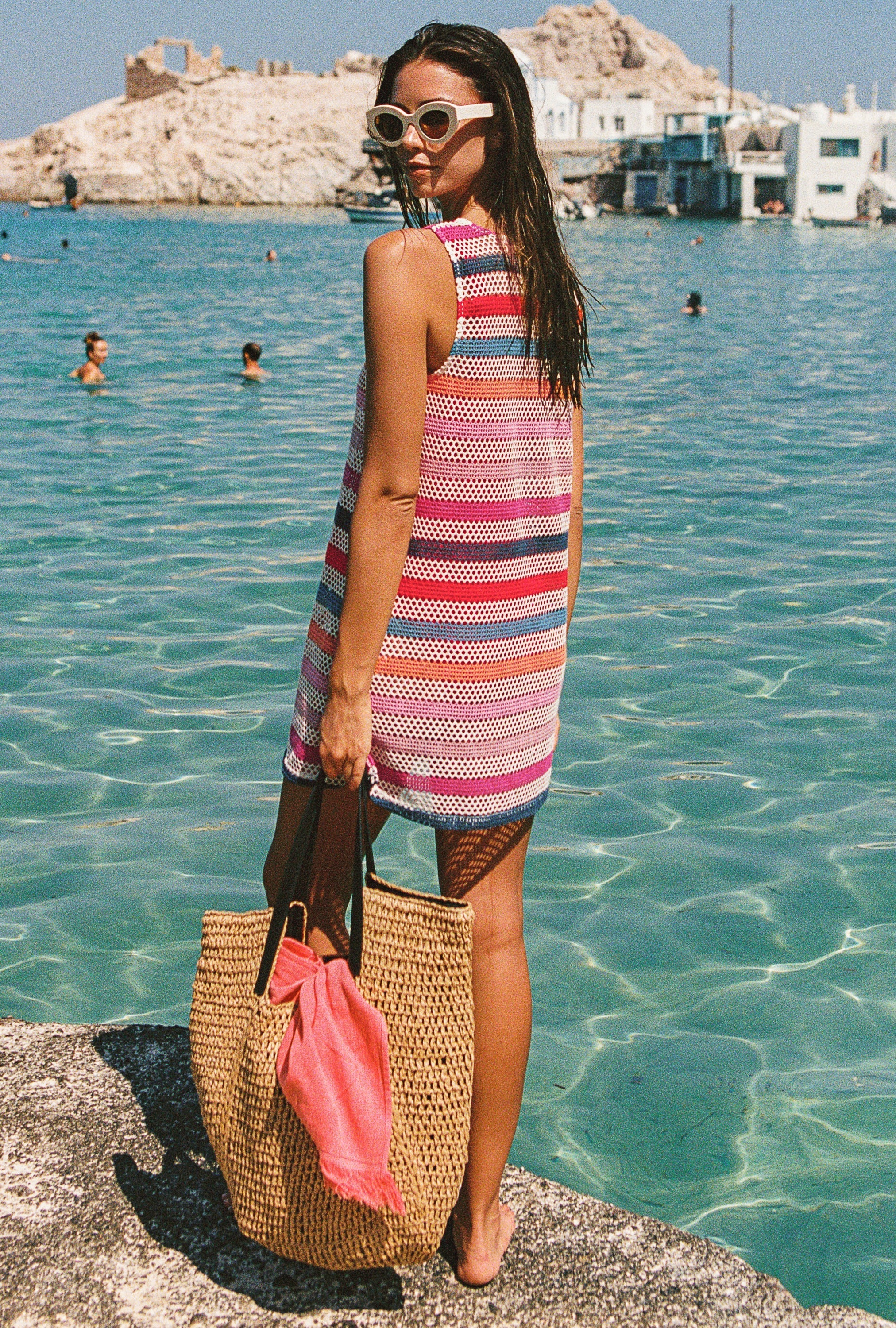 Dolly Sunglasses In Cream - Image 5