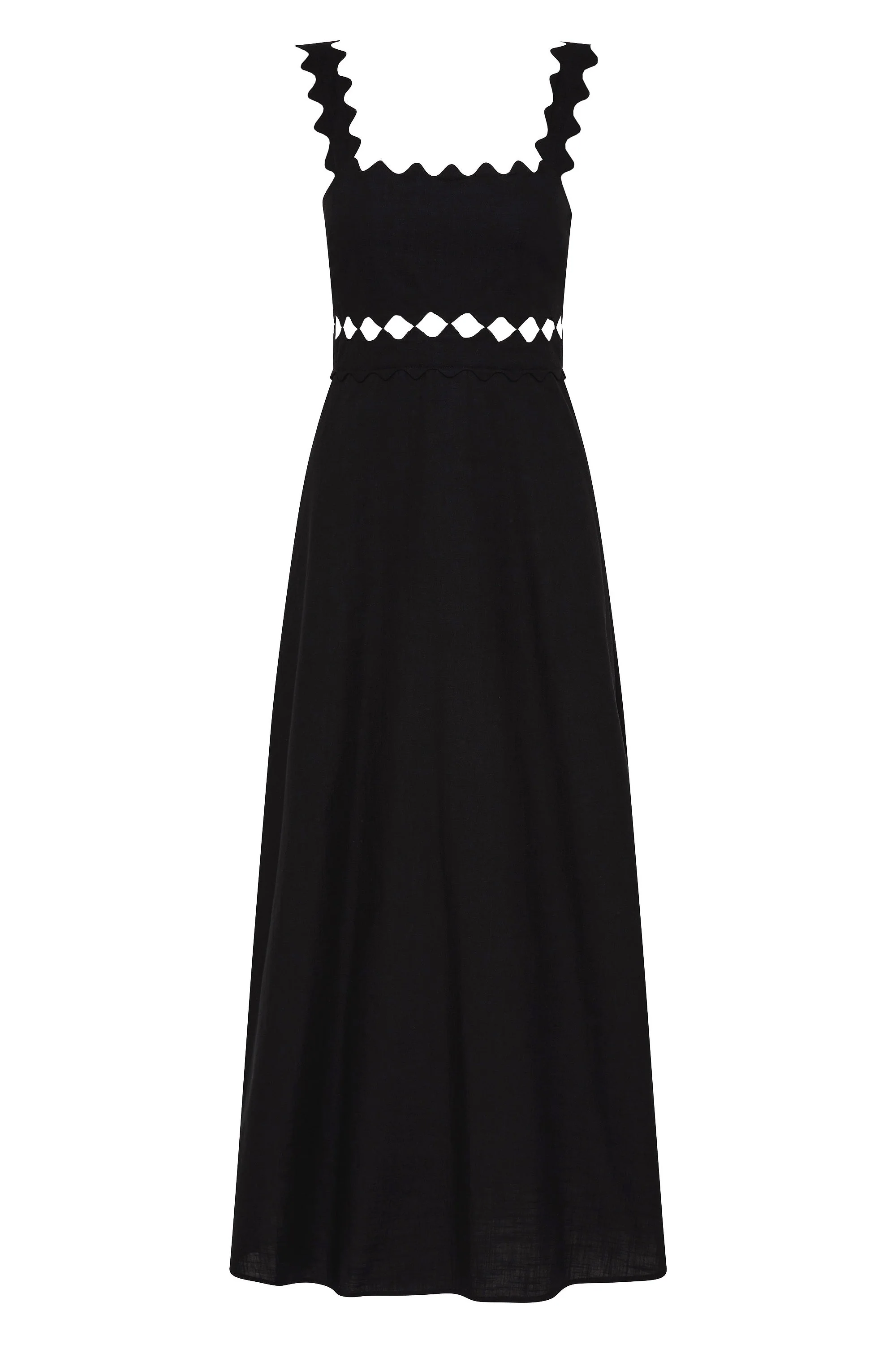 Evelyn Dress In Black - Image 6