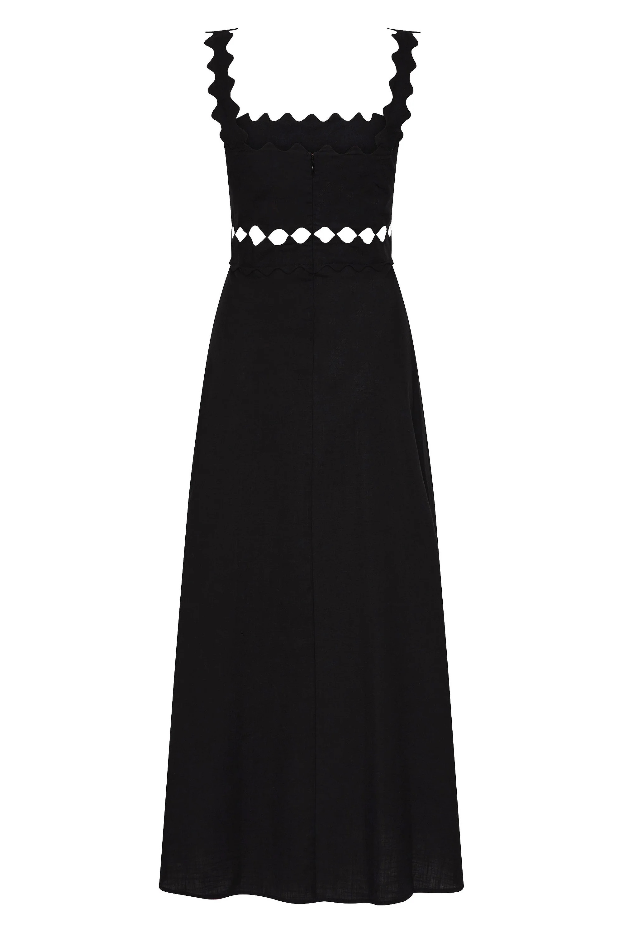 Evelyn Dress In Black - Image 7