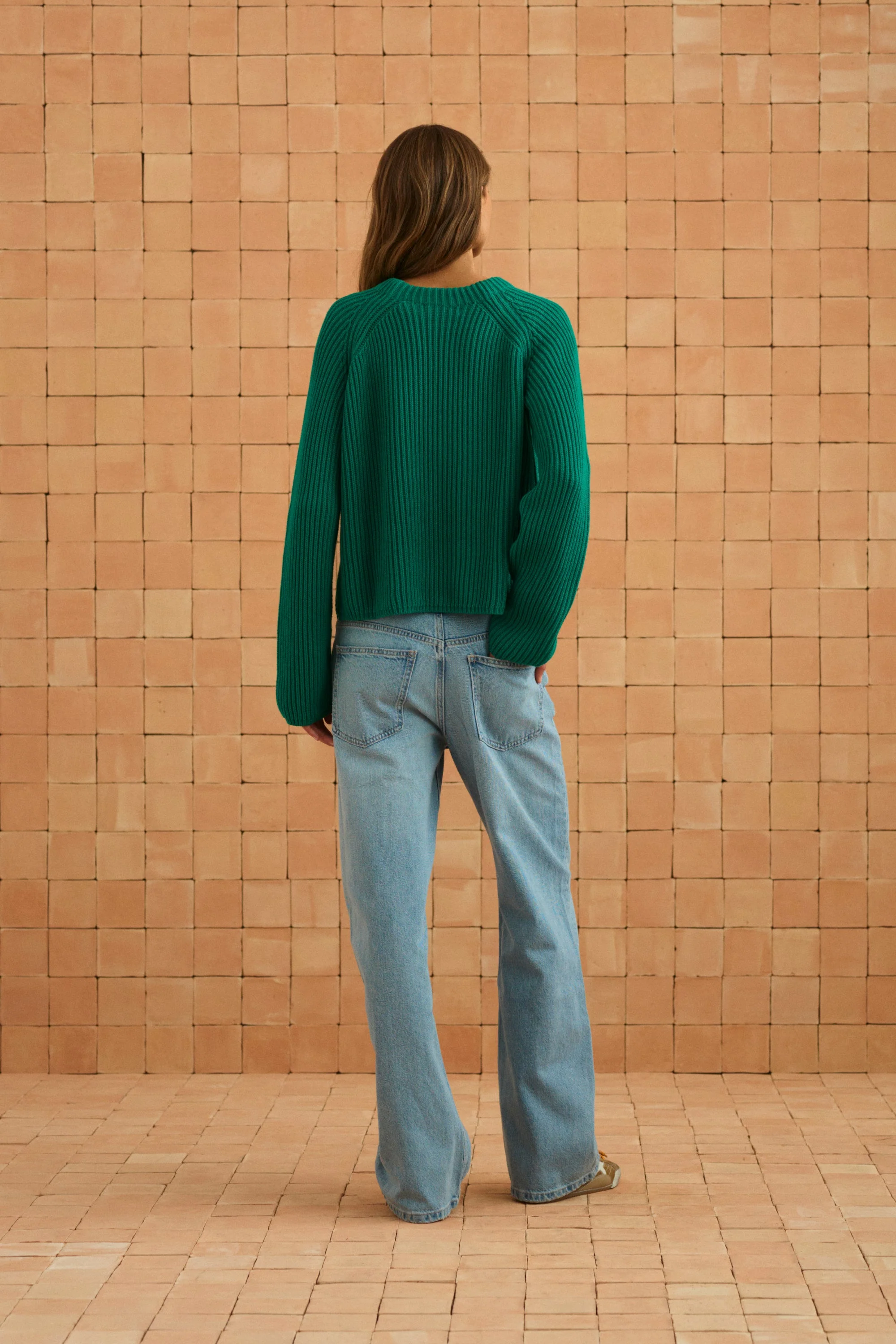Gemma Jumper In Jade - Image 4