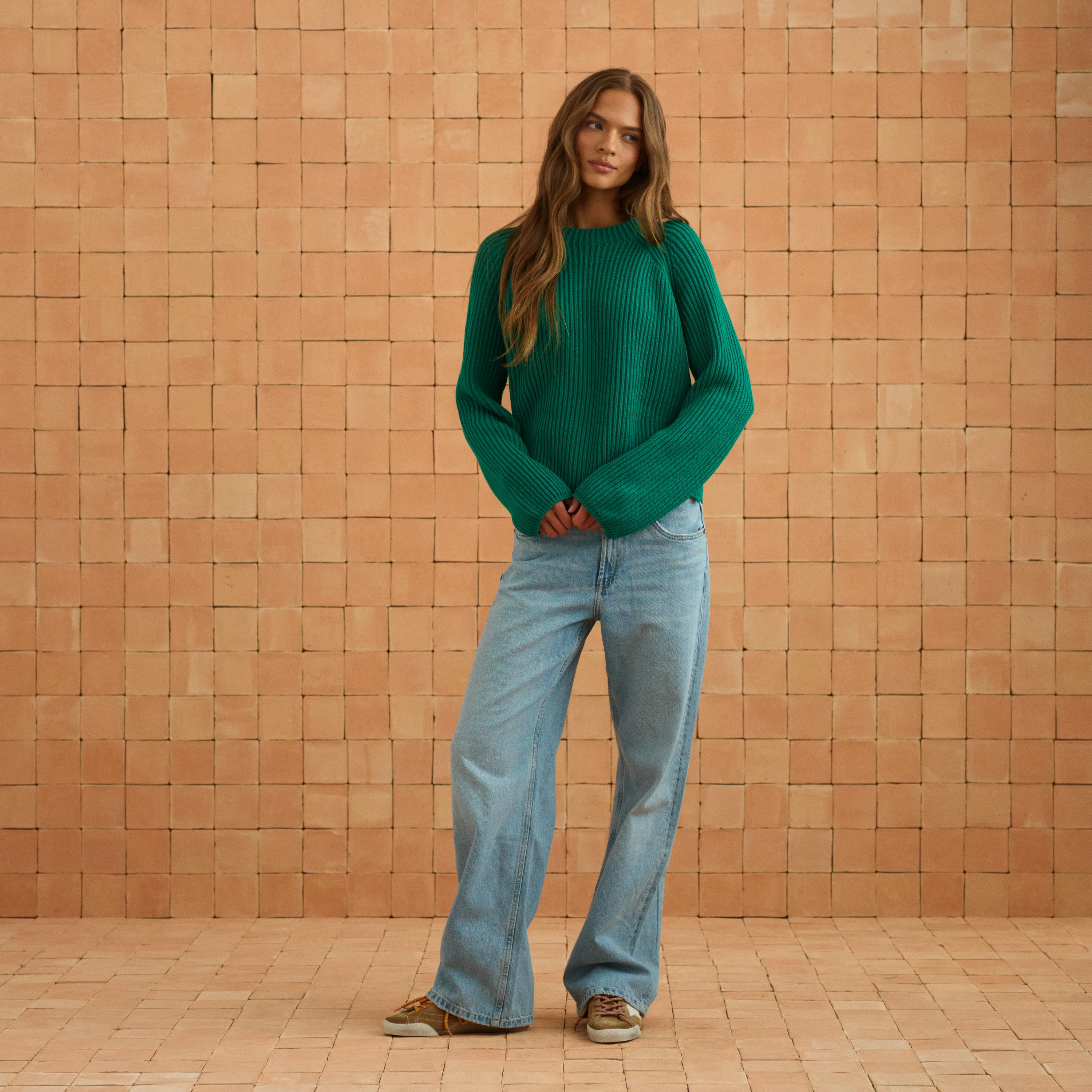 Gemma Jumper In Jade - Image 7