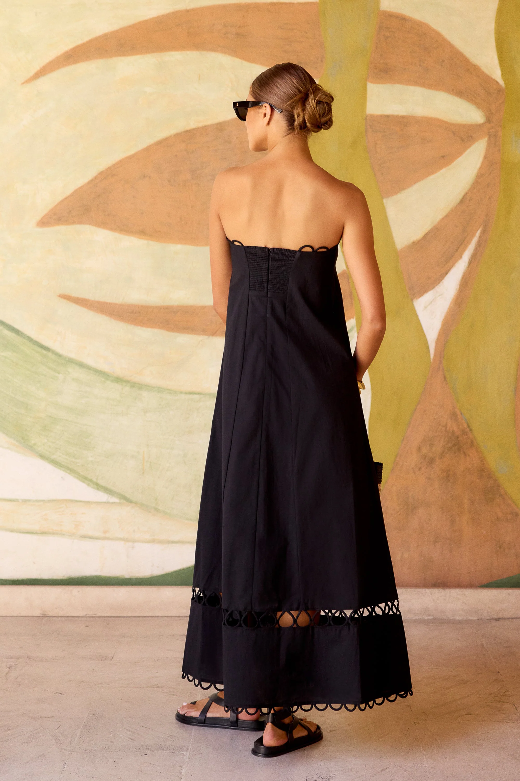 Gina Dress In Black - Image 4