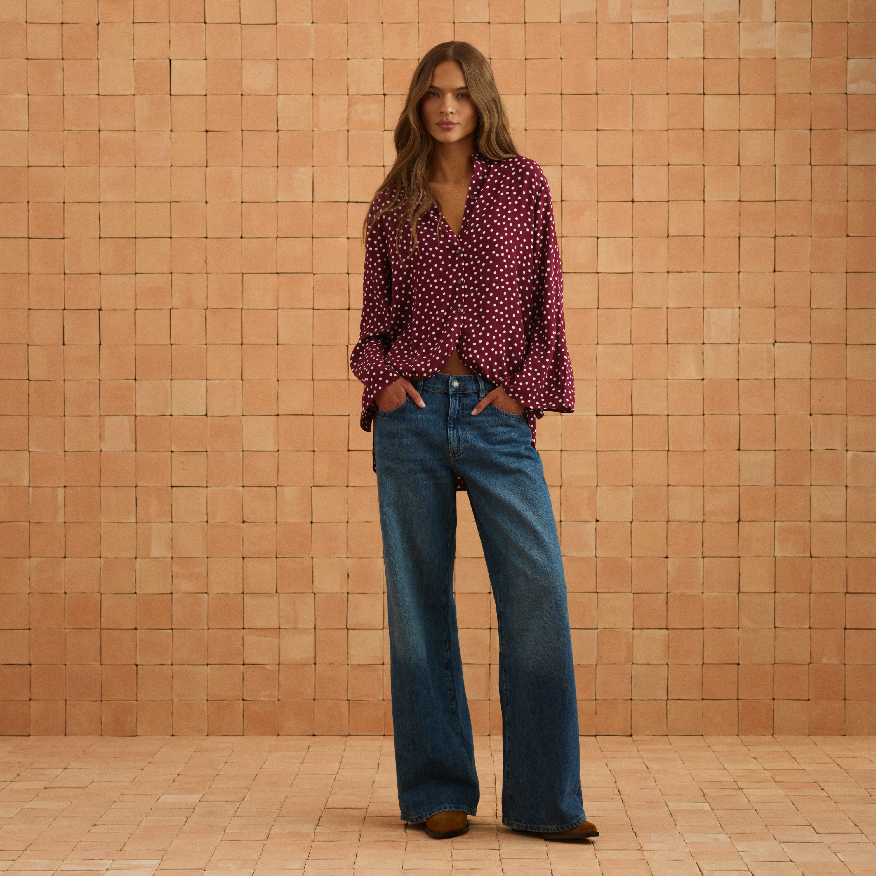 Ingrid Shirt In Dusty - Image 9