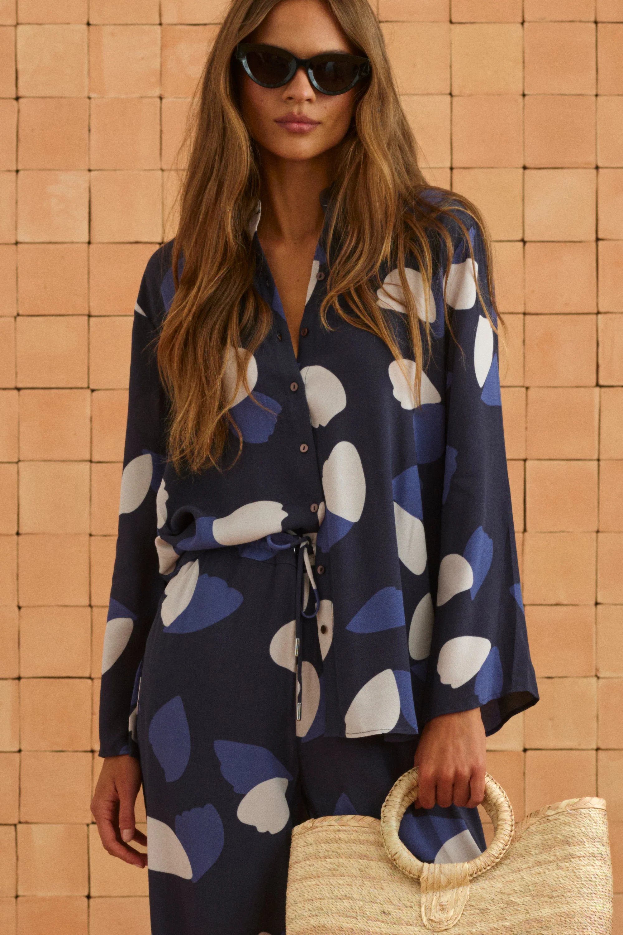 Ingrid Shirt In Nigella - Image 4