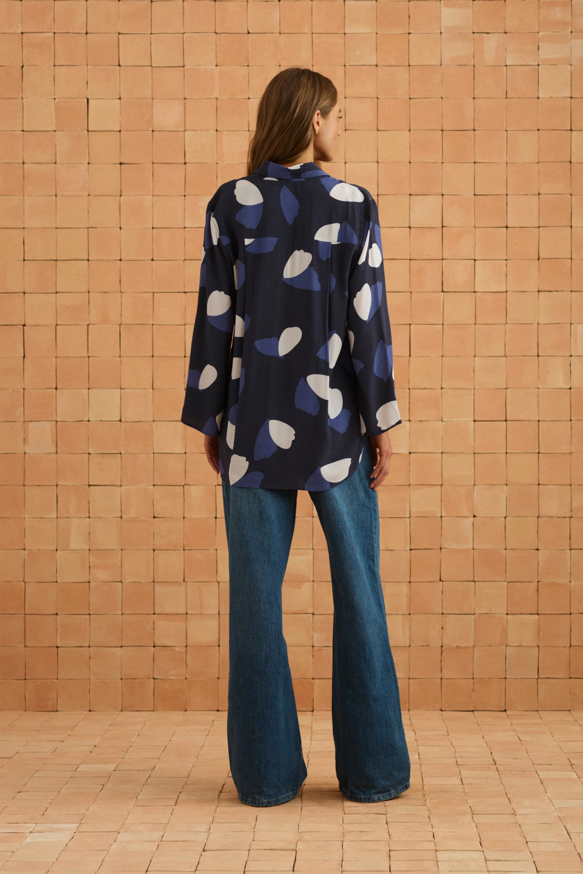 Ingrid Shirt In Nigella - Image 6