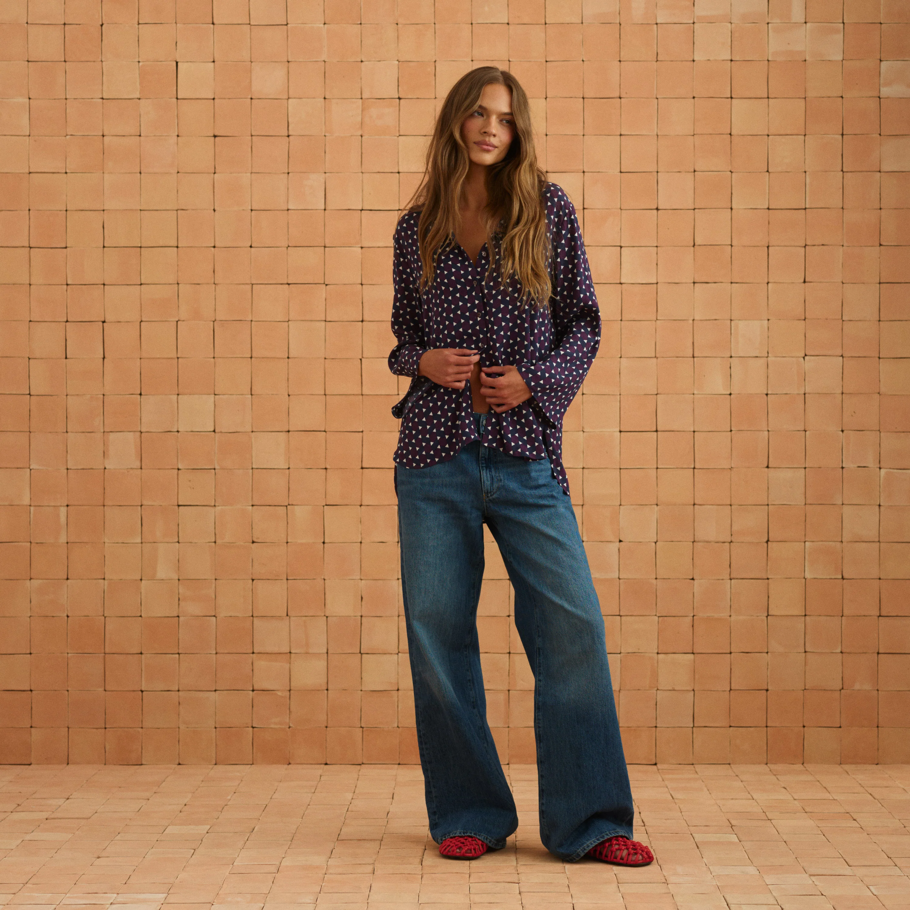 Ingrid Shirt In Yarrow - Image 9