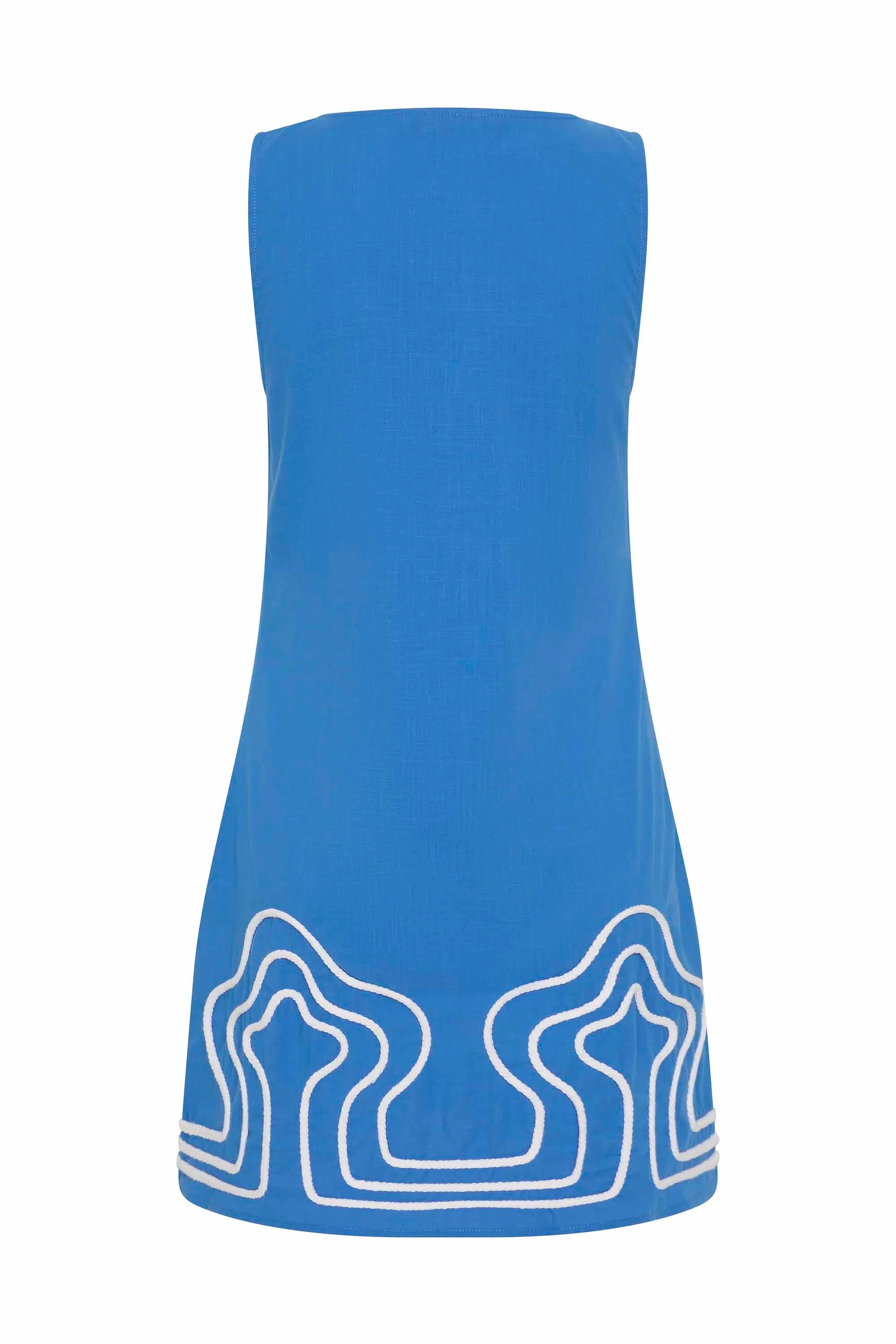 Lita Dress In Blu - Image 5