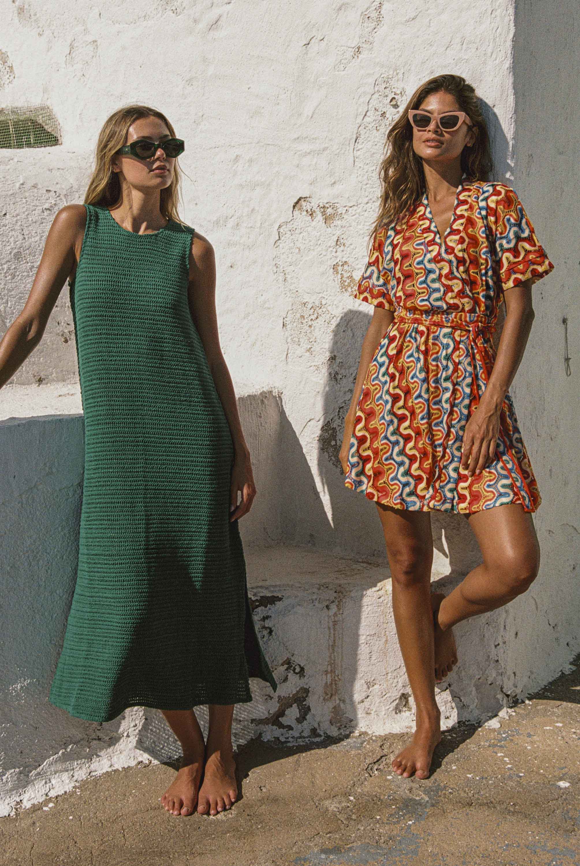 Paloma Dress In Jungle - Image 3