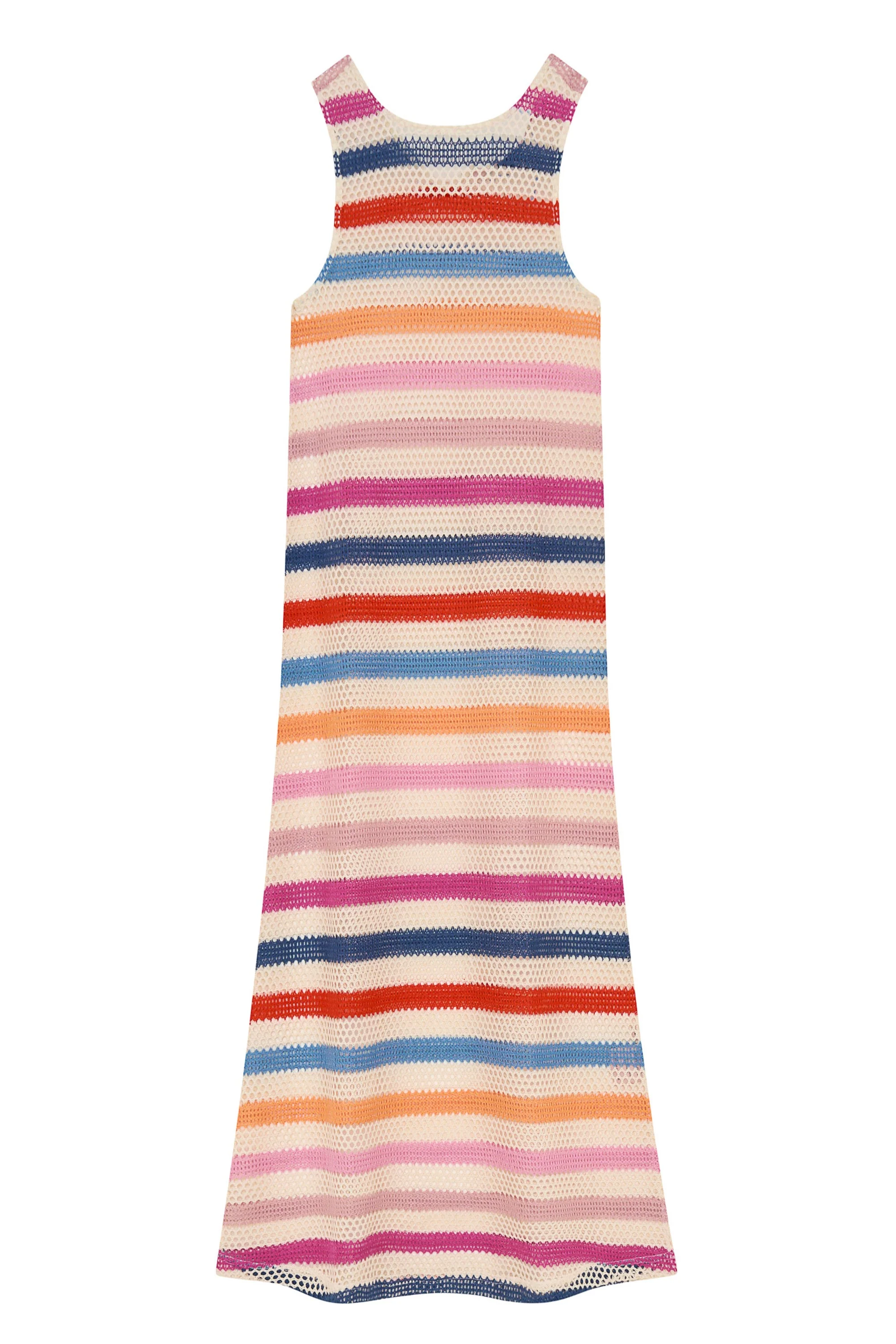 Poolside Dress In Summer Stripe - Image 7