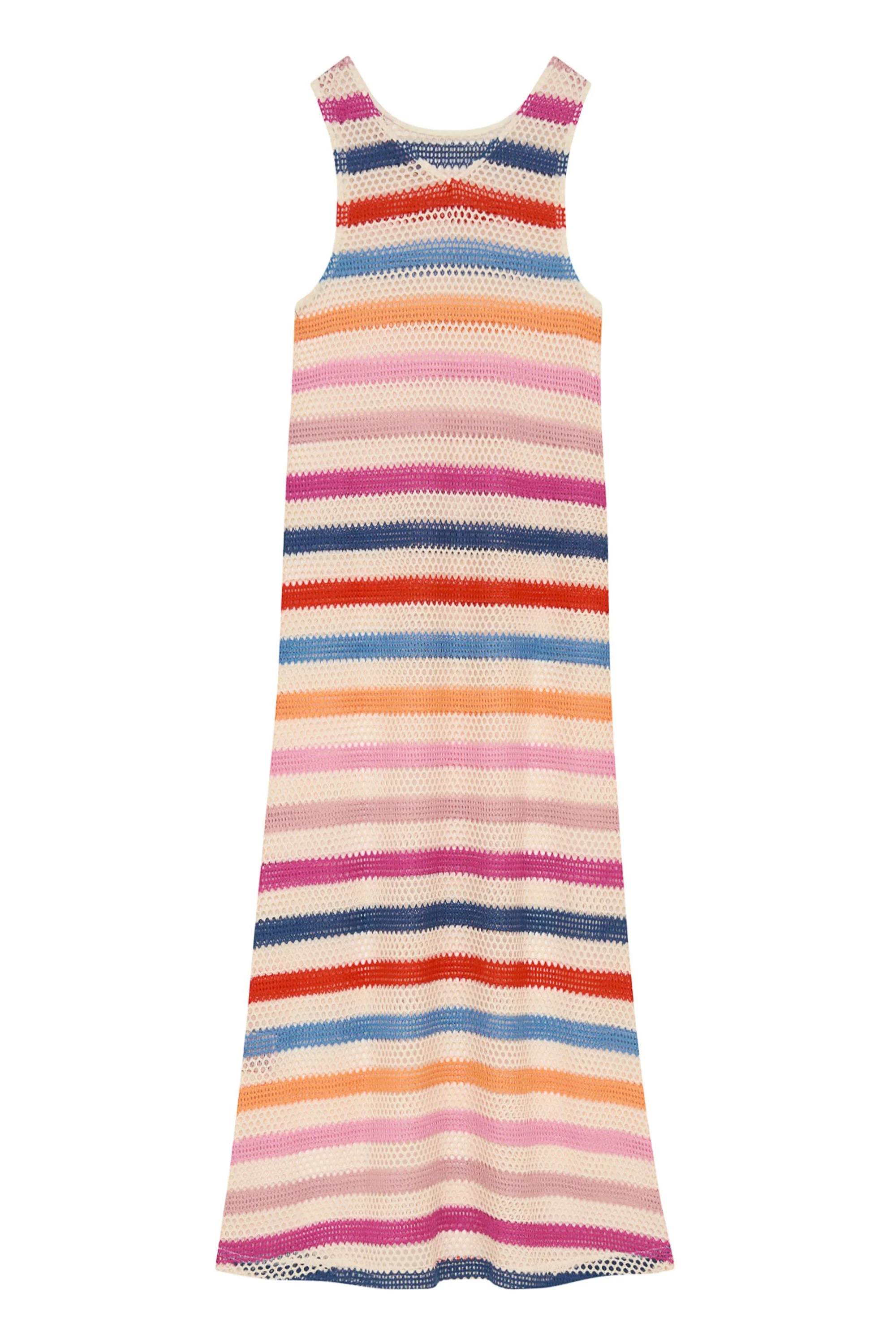 Poolside Dress In Summer Stripe - Image 8