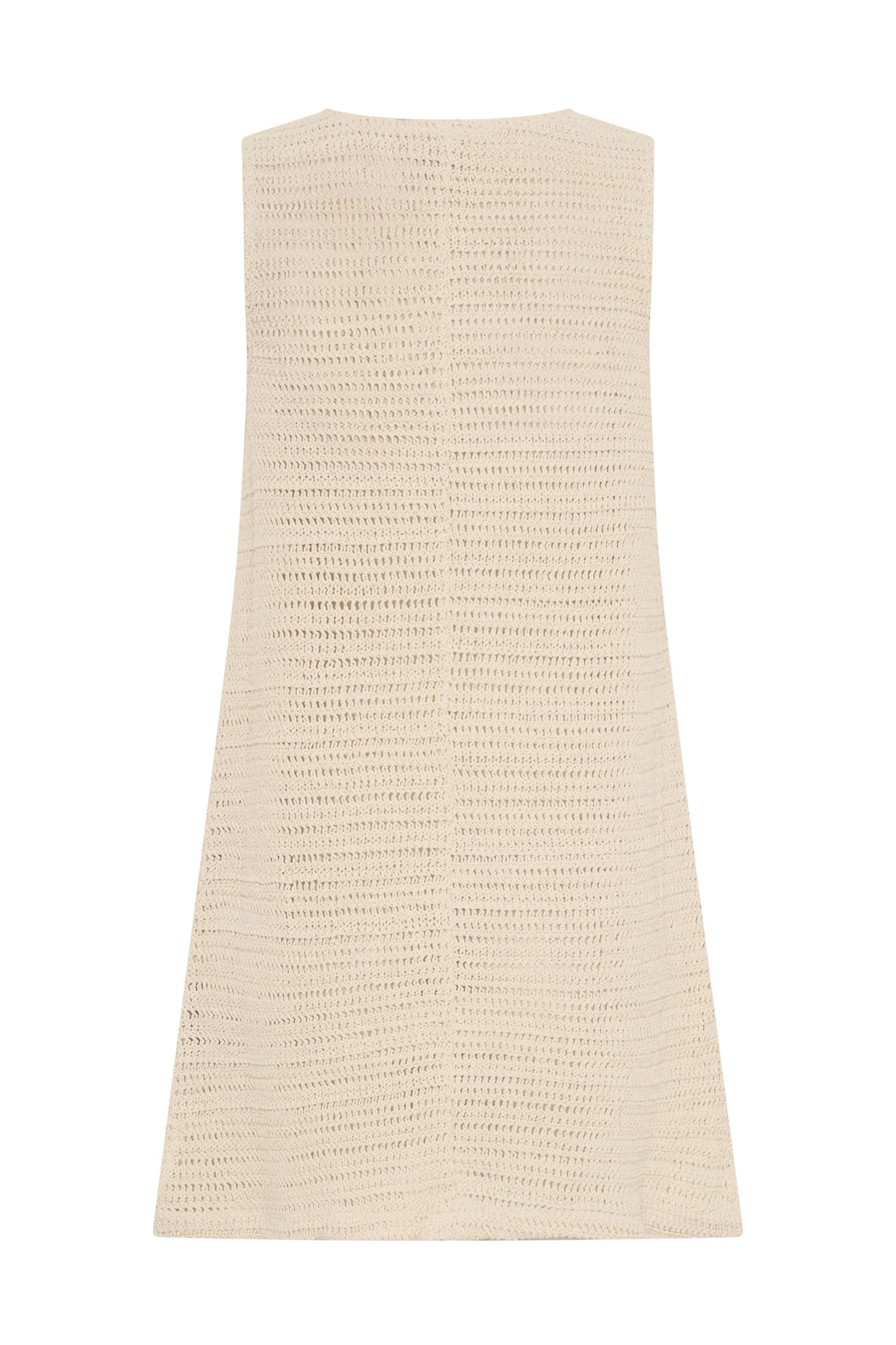 Poolside Mini Dress In Ecru - Image 7