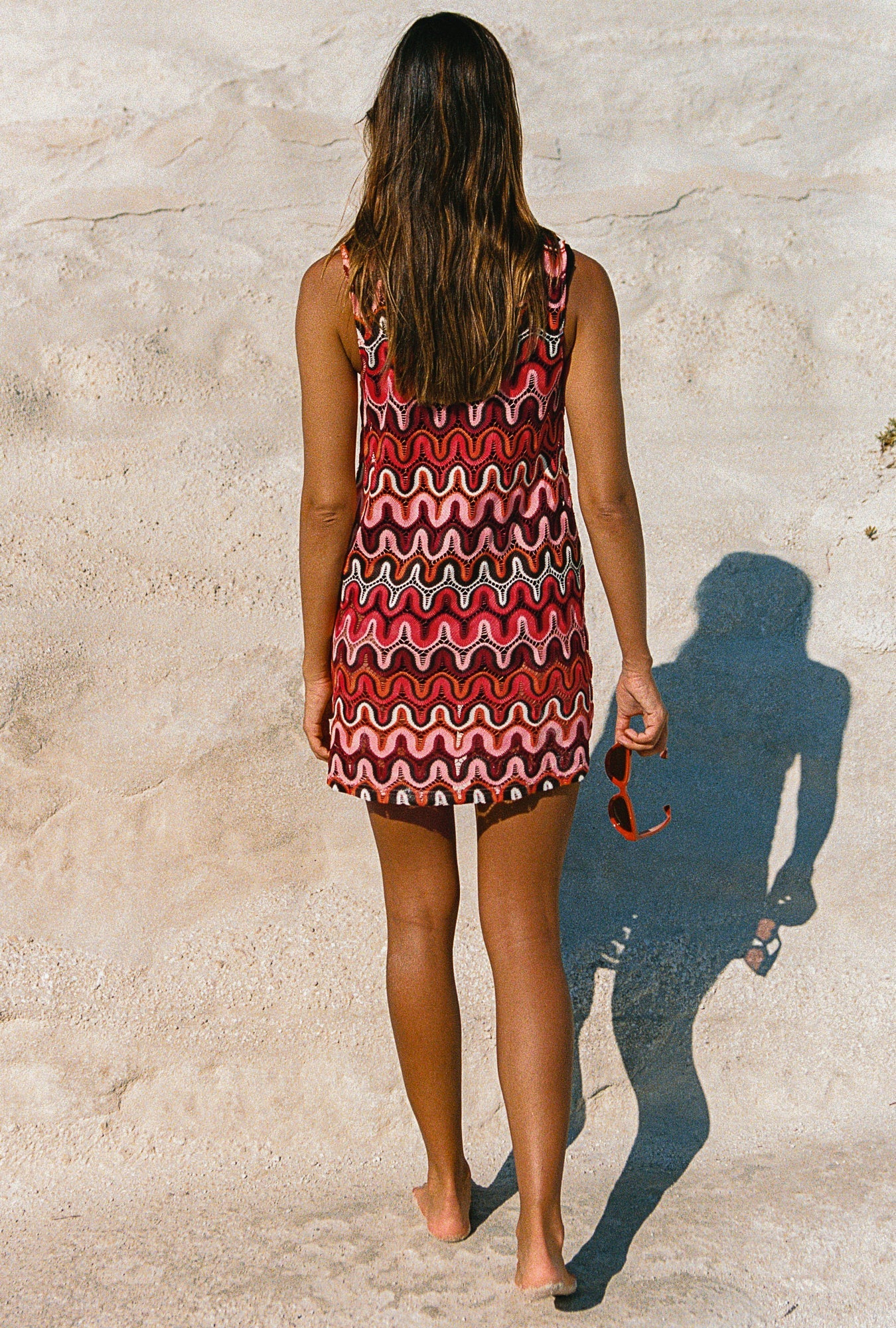 Poolside Mini Dress In Malibu - Image 3
