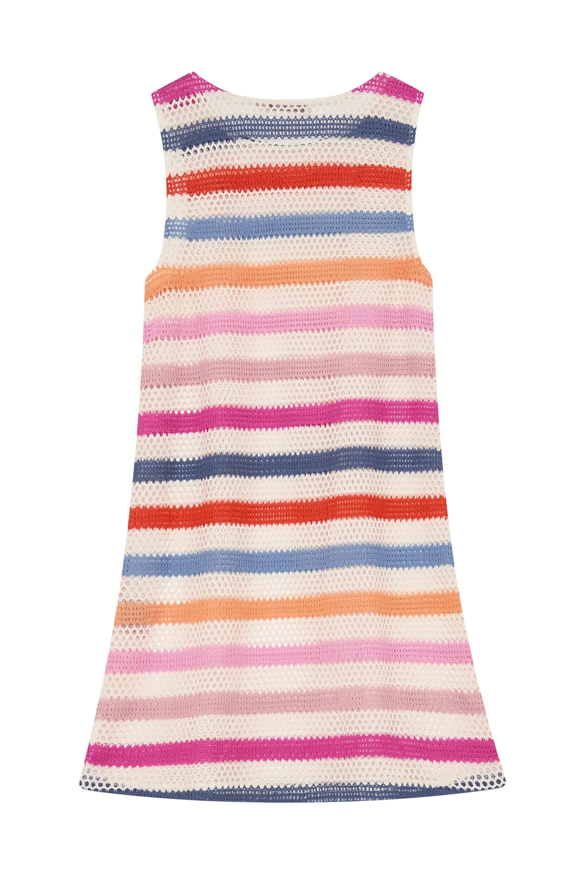 Poolside Mini Dress In Summer Stripe - Image 6