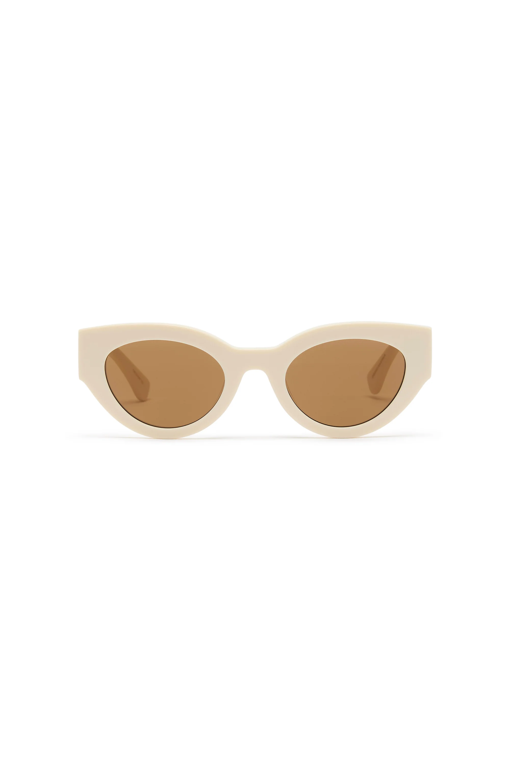 Pussycat Sunglasses In Cream - Image 4