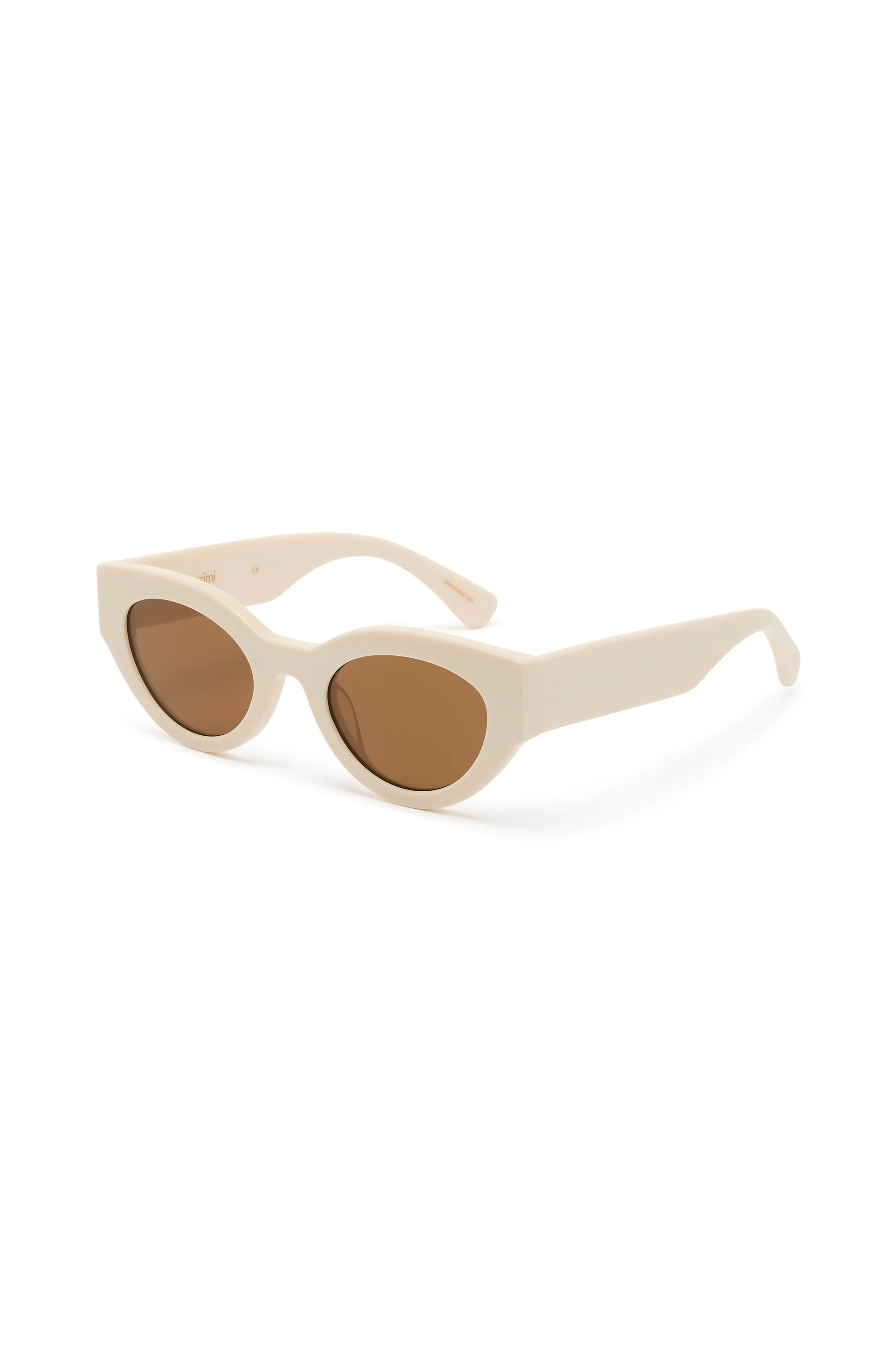 Pussycat Sunglasses In Cream - Image 5