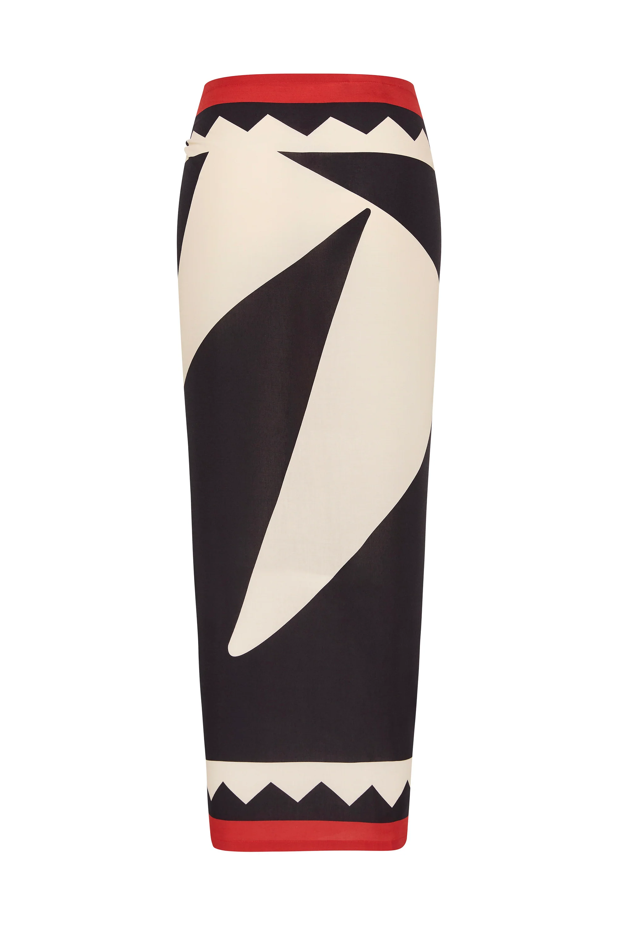 Sarong In Noir Palm - Image 4