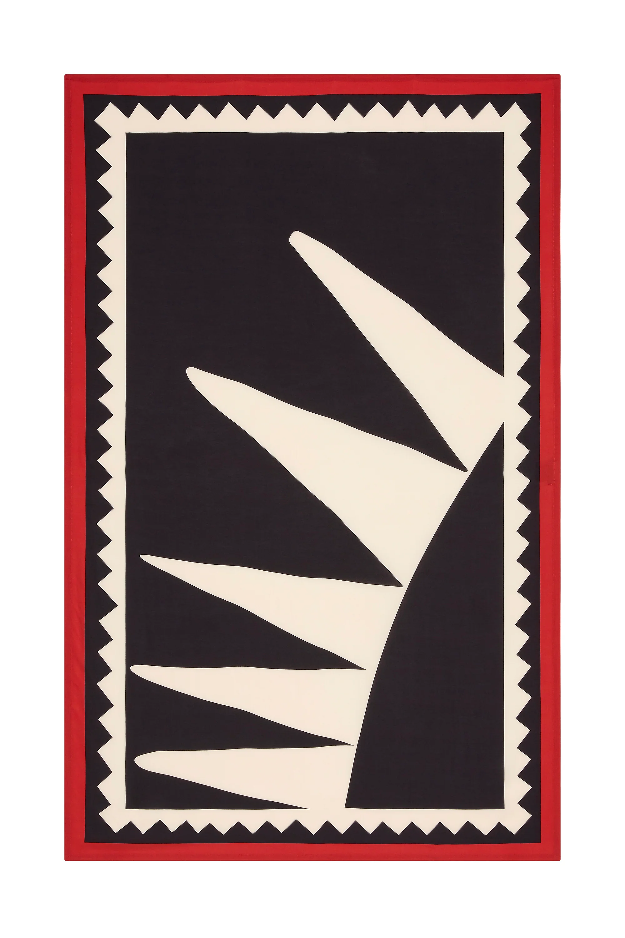 Sarong In Noir Palm - Image 5