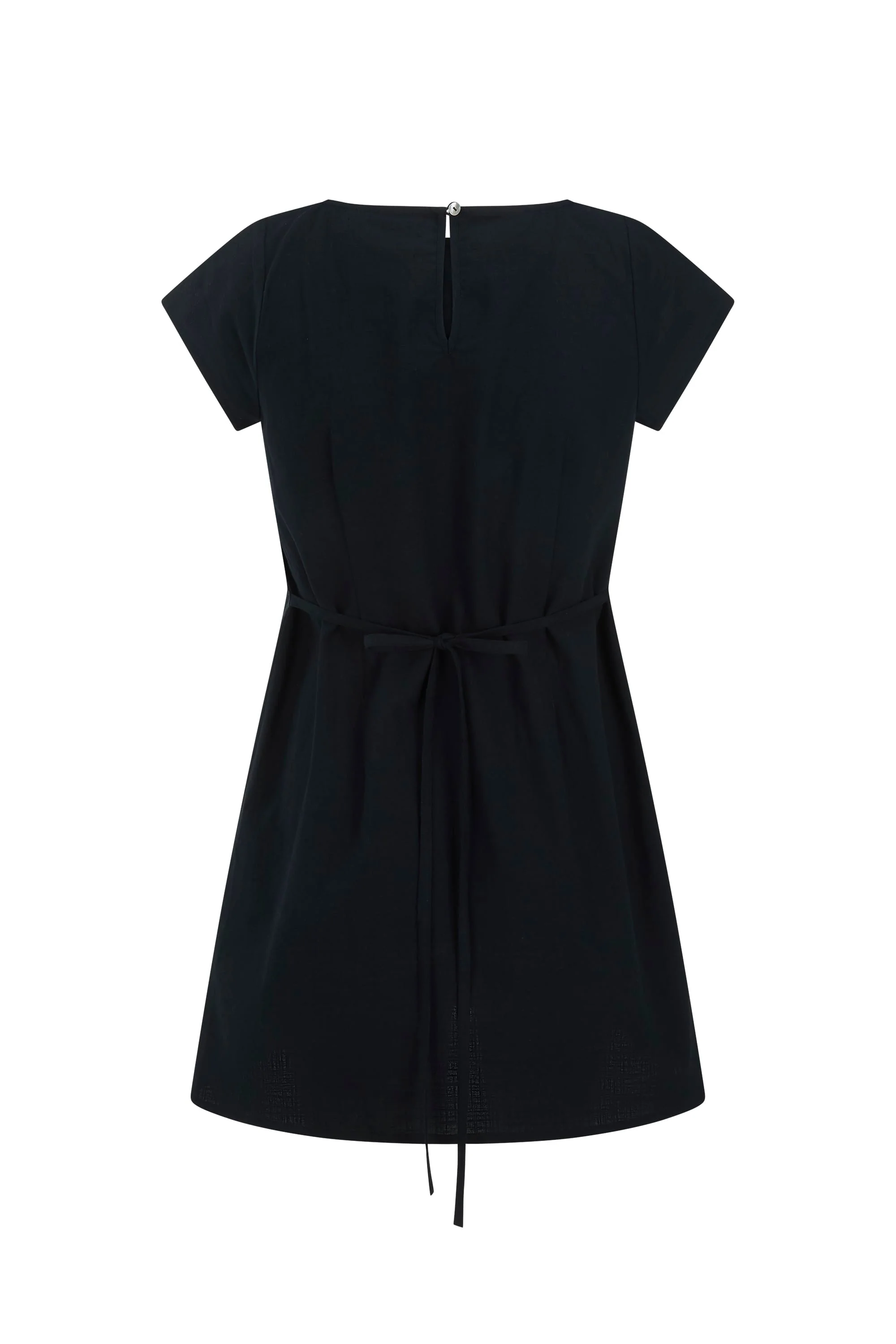 Viola Dress In Black - Image 7